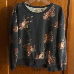 Girls Vintage America distressed sweatshirt